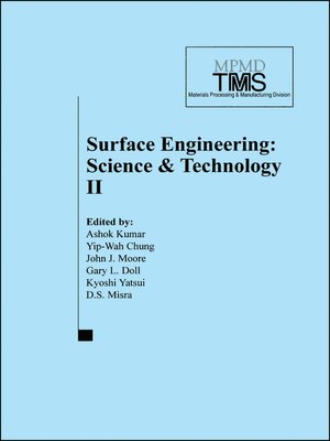 cover image of Surface Engineering